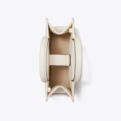 Tory Burch Mini Ella Bio Tote Warm White