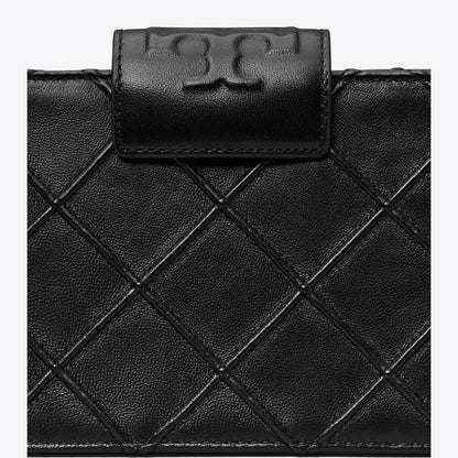 Tory Burch Mini Fleming Crossbody Black