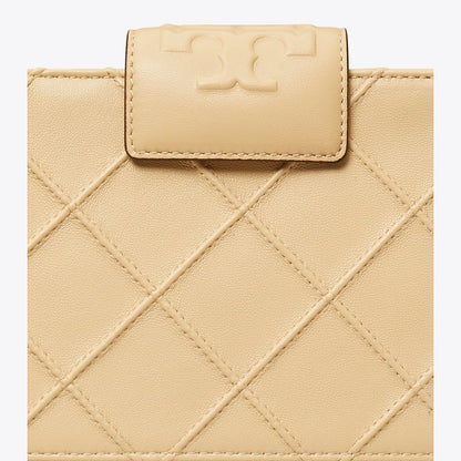 Tory Burch Mini Fleming Crossbody Vanilla Soft Serve