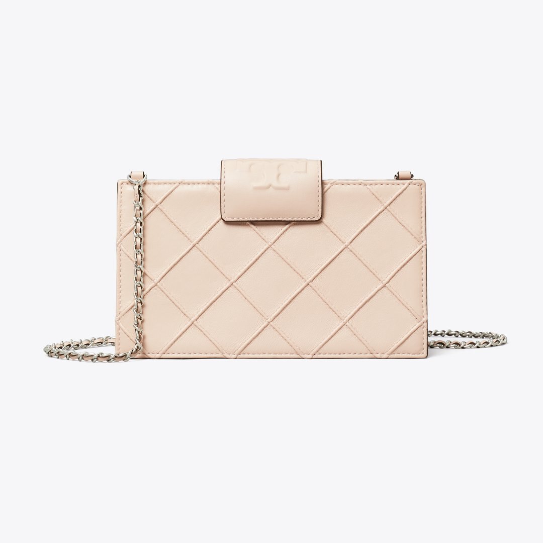 Tory Burch Mini Fleming Crossbody Soft Pink
