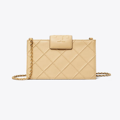 Tory Burch Mini Fleming Crossbody Vanilla Soft Serve