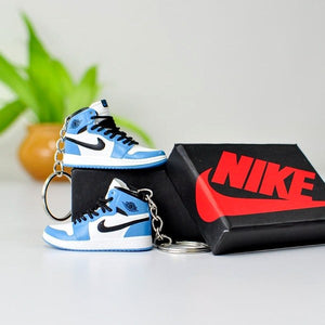With sneaker box