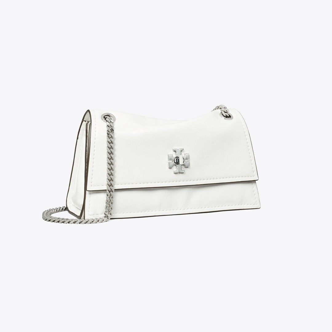 Tory Burch Mini Kira Turnlock Shoulder Bag BIANCO