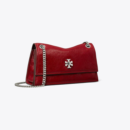 Tory Burch Mini Kira Turnlock Shoulder Bag Red
