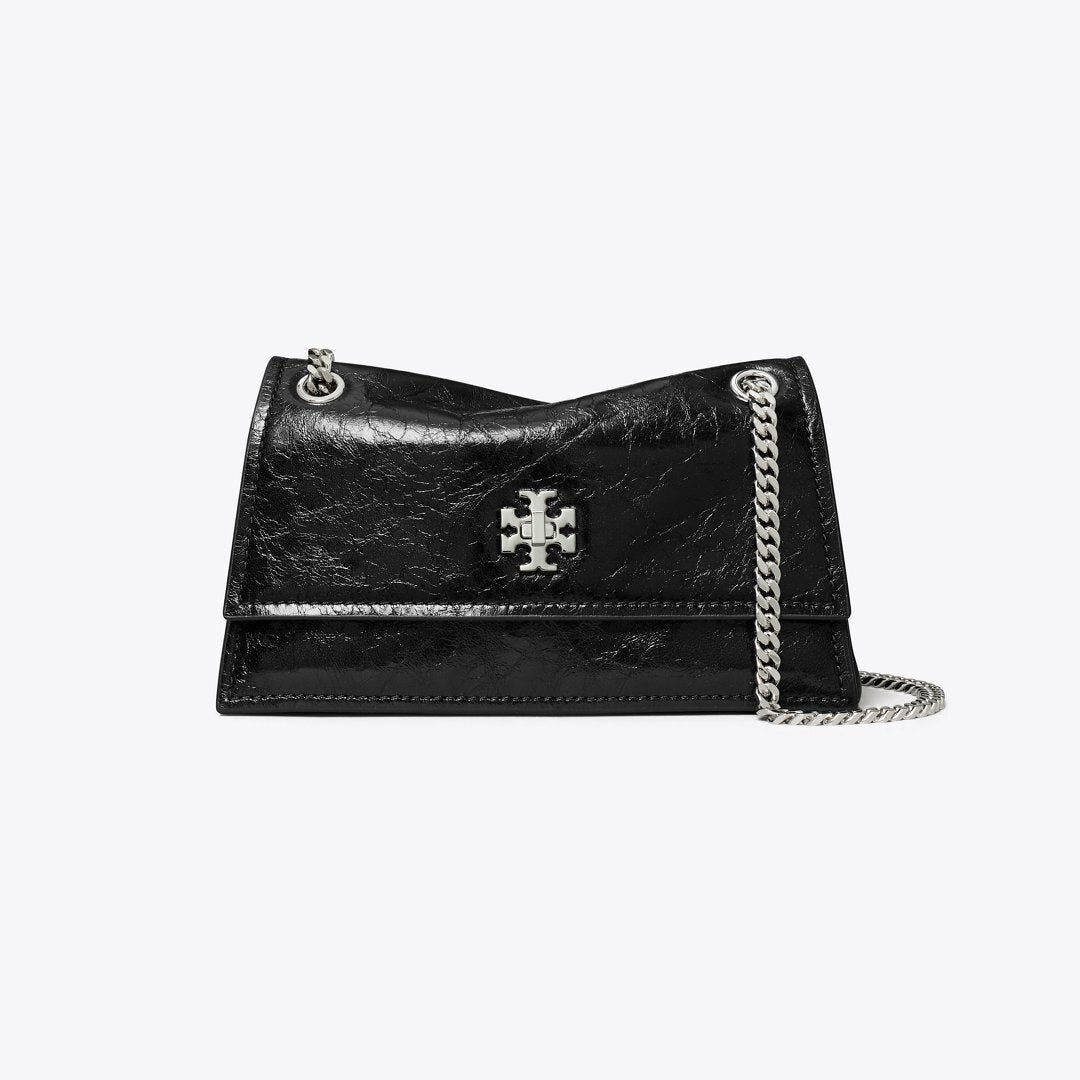 Tory Burch Mini Kira Turnlock Shoulder Bag Black