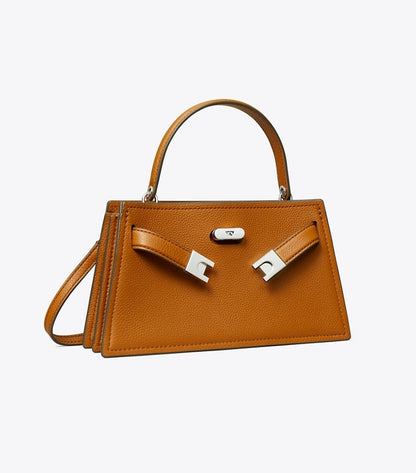 Mini Lee Radziwill Top-Handle Bag BOURBON BOURBON