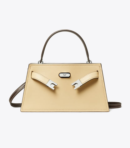 Mini Lee Radziwill Top-Handle Bag Praline Praline
