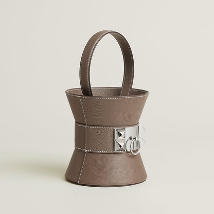  Hermes Mini Medor Bag Toupe