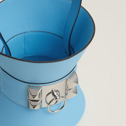  Hermes Mini Medor Bag Cleste
