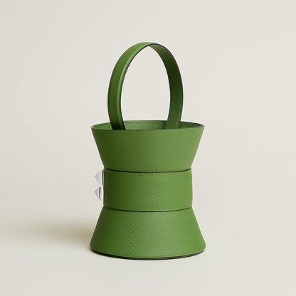 Hermes Mini Medor Bag Vert Yucca