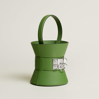  Hermes Mini Medor Bag Vert Yucca