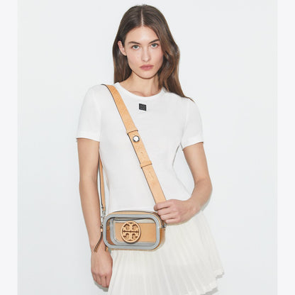 Tory Burch Mini Miller Clear Crossbody Bag Clear