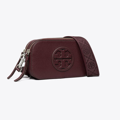 Tory Burch Mini Miller Crossbody Bag Dark Carmine