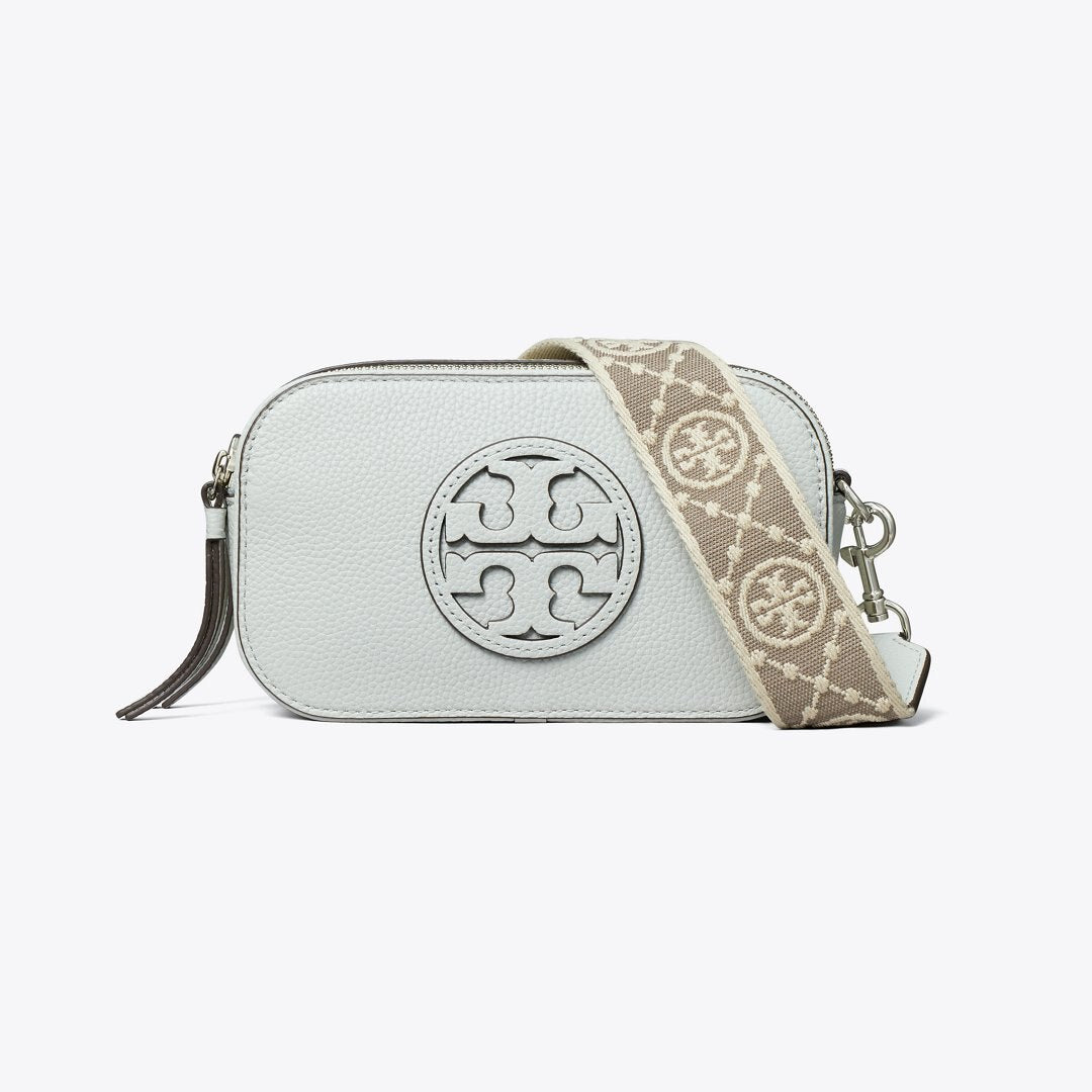 Tory Burch Mini Miller Crossbody Bag Light Titanium