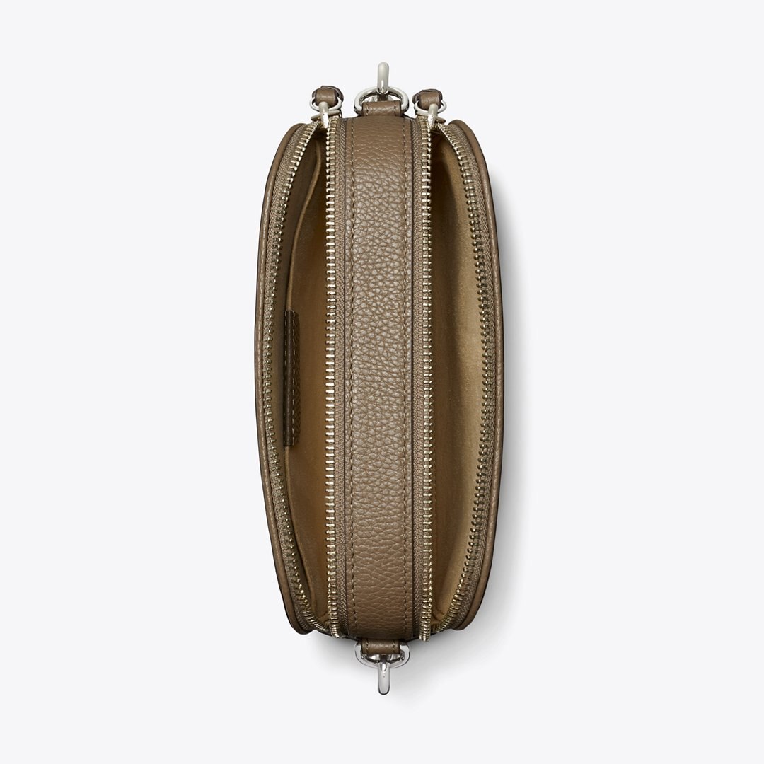 Tory Burch Mini Miller Crossbody Bag Wild Mushroom