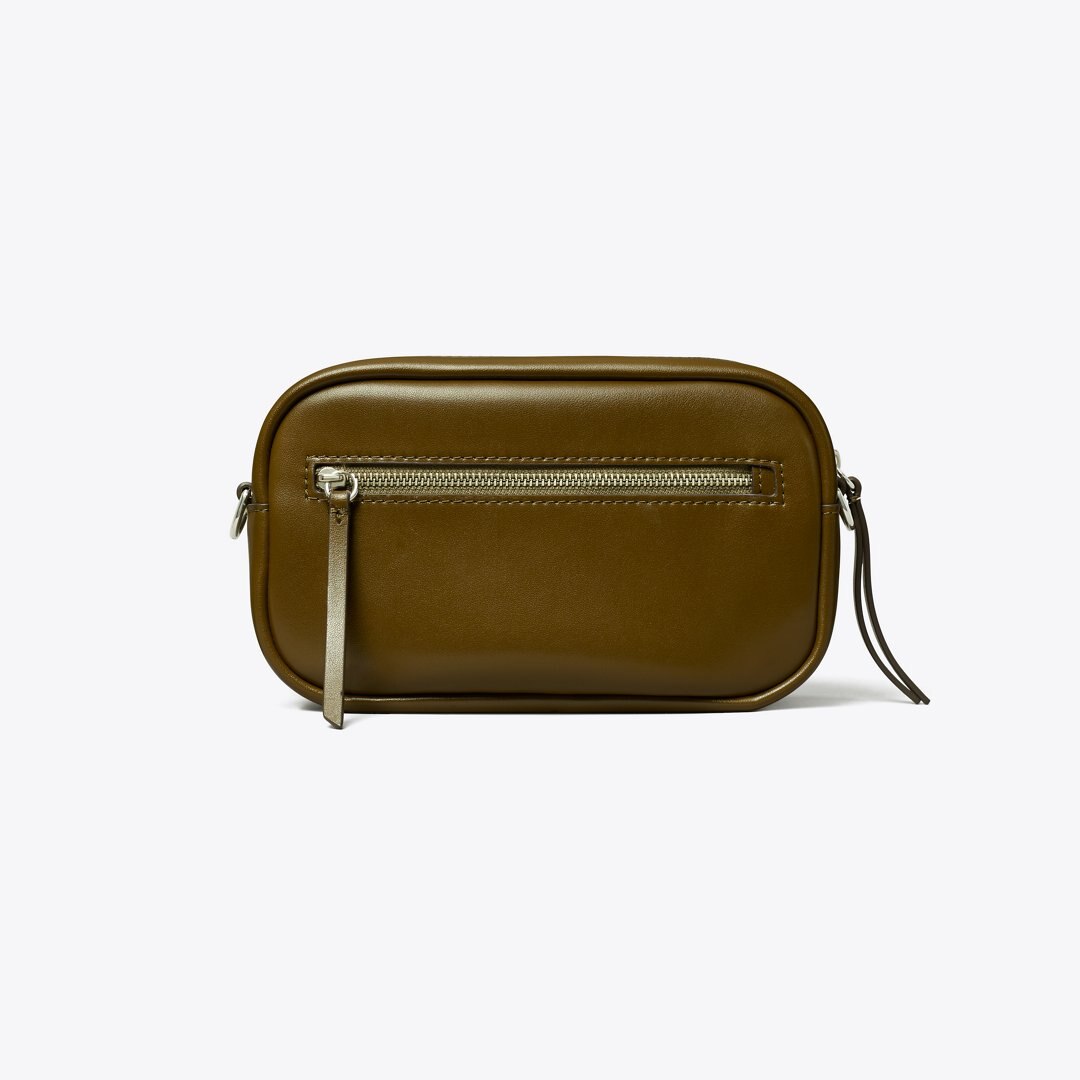 Tory Burch Mini Miller natuura Crossbody Bag Dark Olive