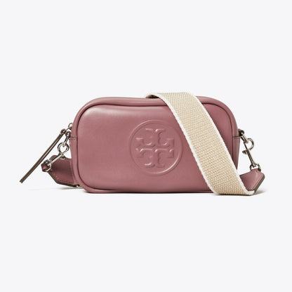 Tory Burch Mini Miller natuura Crossbody Bag Mauve