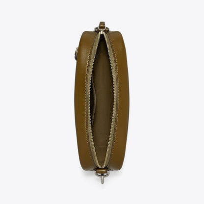 Tory Burch Mini Miller natuura Crossbody Bag Dark Olive
