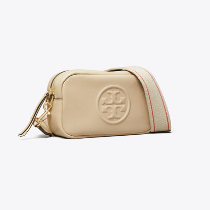 Tory Burch Mini Miller Soft Crossbody Bag Light Stone