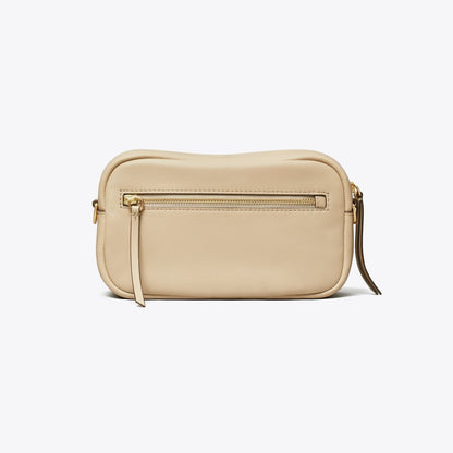 Tory Burch Mini Miller Soft Crossbody Bag Light Stone