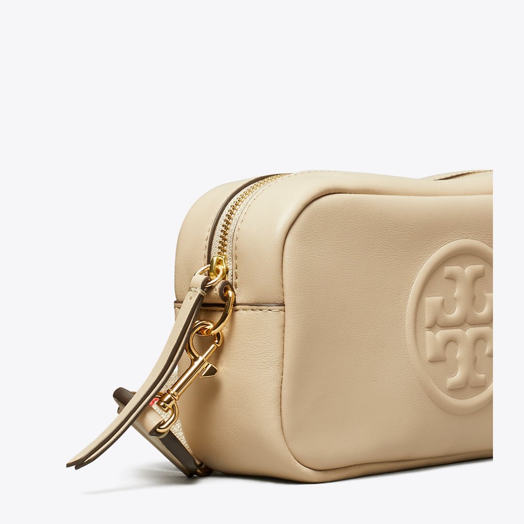 Tory Burch Mini Miller Soft Crossbody Bag Light Stone