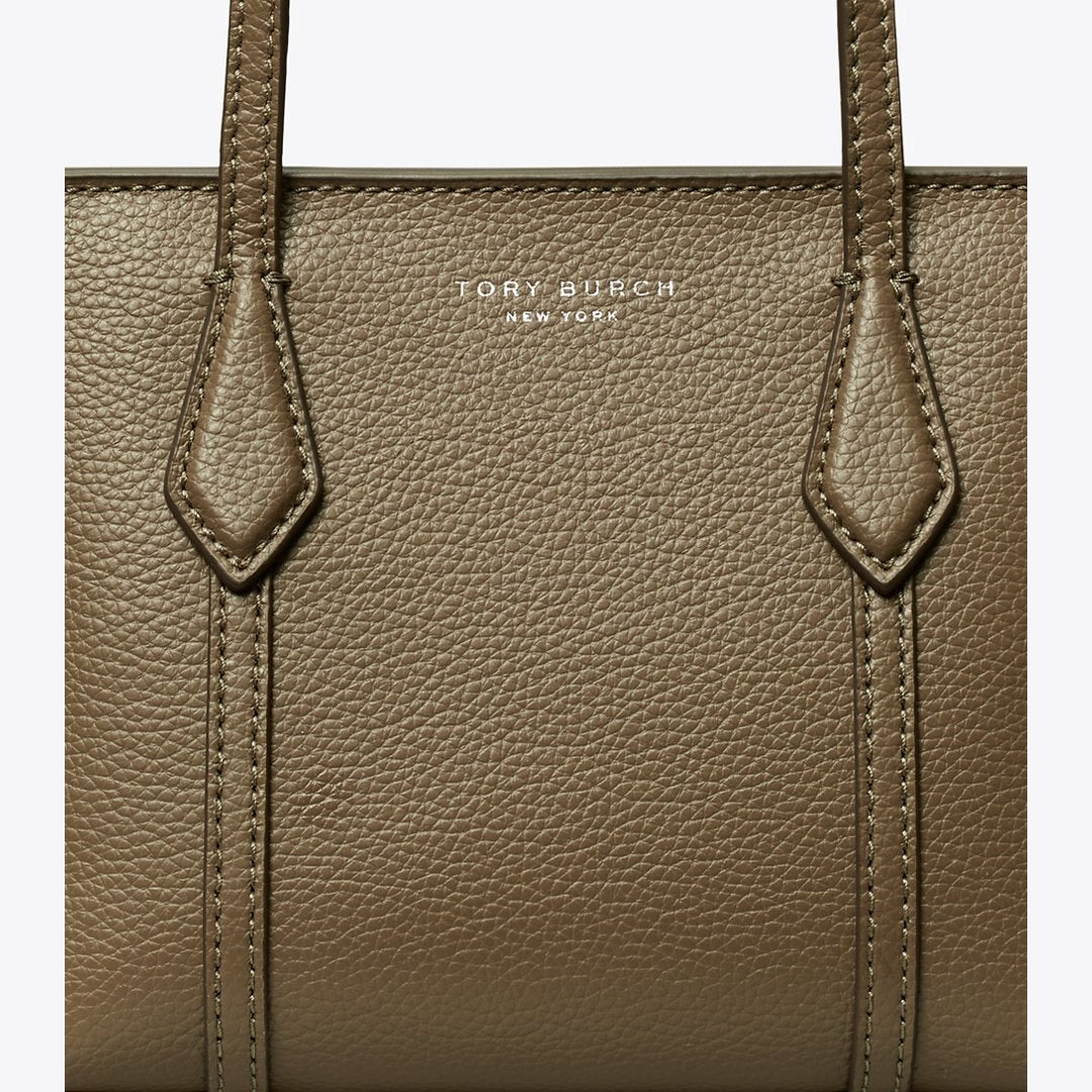 Tory Burch Mini Perry Tote Wild Mushroom