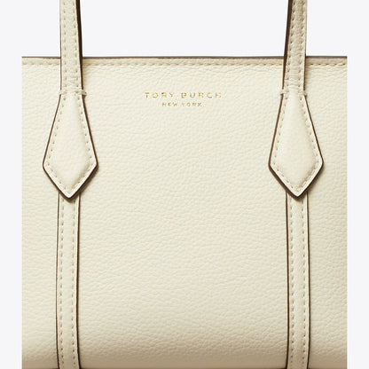 Tory Burch Mini Perry Tote Warm White