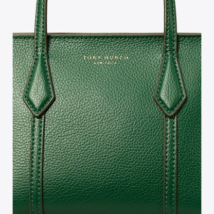 Tory Burch Mini Perry Tote Dark Kale