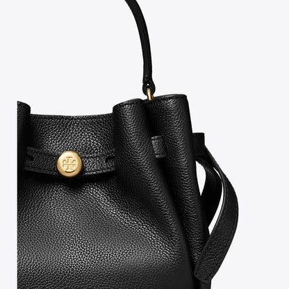 Tory Burch Mini Romy Bucket Bag Black
