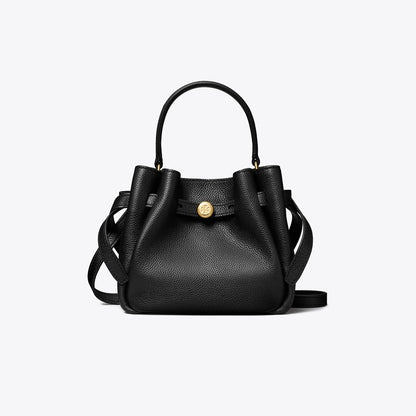 Tory Burch Mini Romy Bucket Bag Black