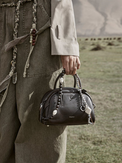 Songmont Mini Yore Bowling Bag Ebony
