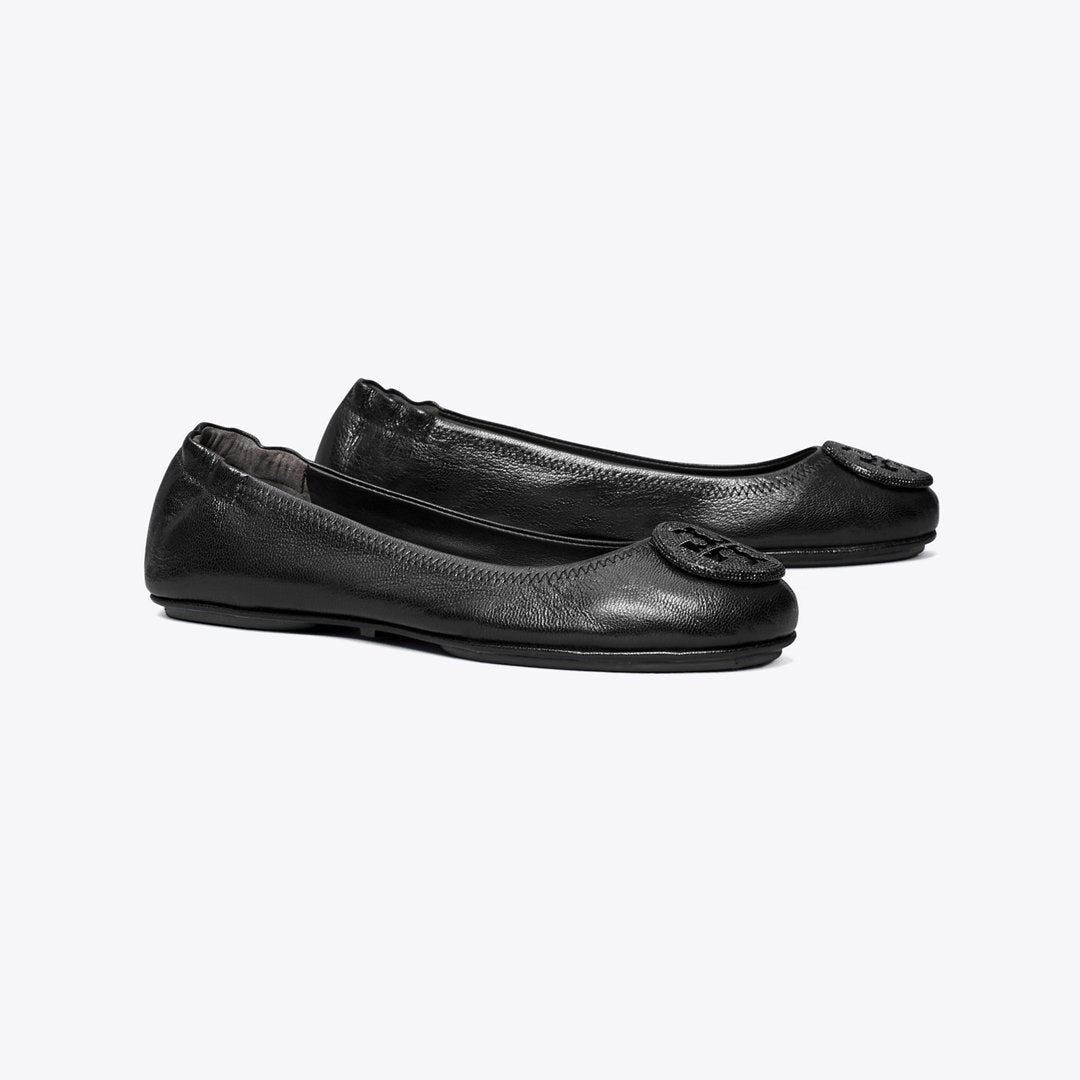 Tory Burch Minnie Travel Ballet PERFECT BLACK