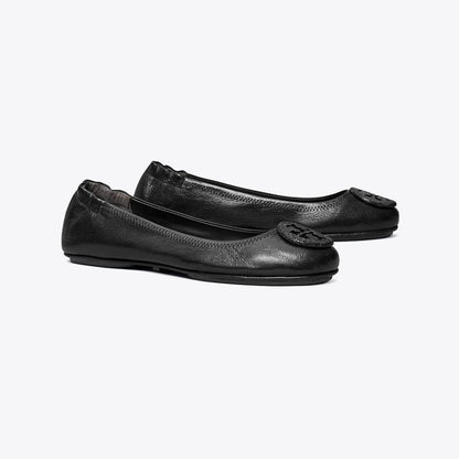 Tory Burch Minnie Travel Ballet PERFECT BLACK