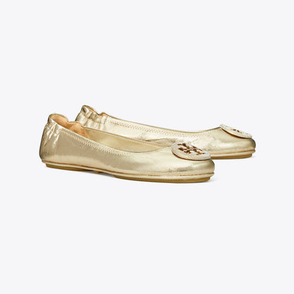 Tory Burch Minnie Travel Ballet SPARK GOLD / SPARK GOLD
