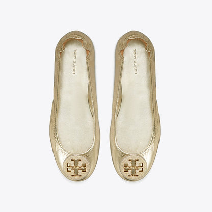 Tory Burch Minnie Travel Ballet SPARK GOLD / SPARK GOLD