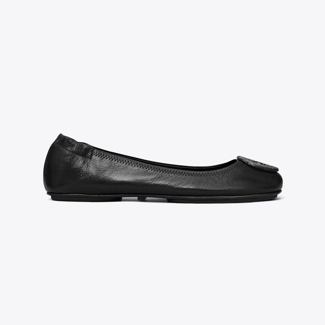 Tory Burch Minnie Travel Ballet PERFECT BLACK