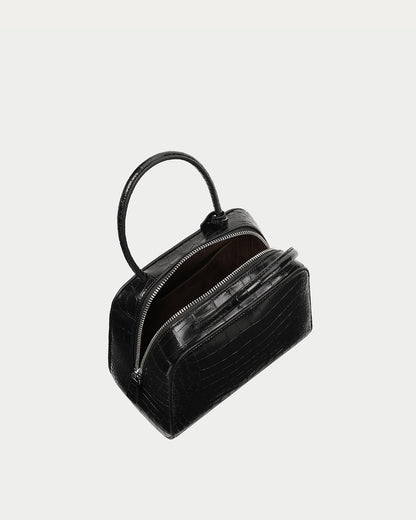 Freja Miro Bag Black Croc