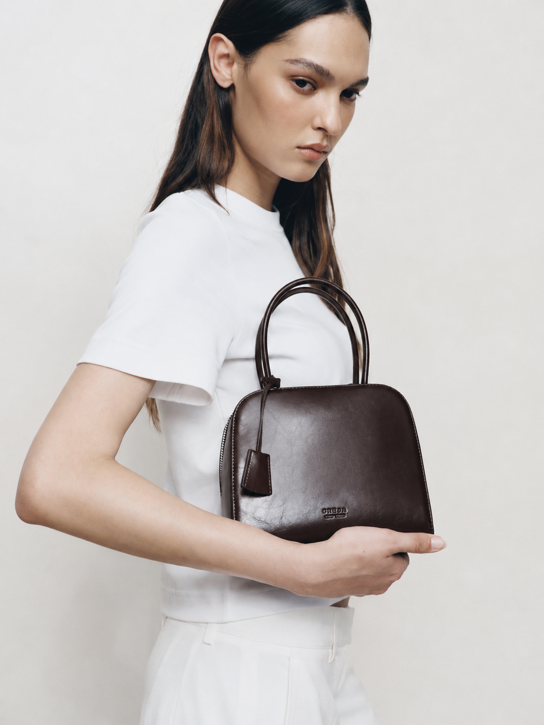 Freja Miro Bag Raisin Gloss