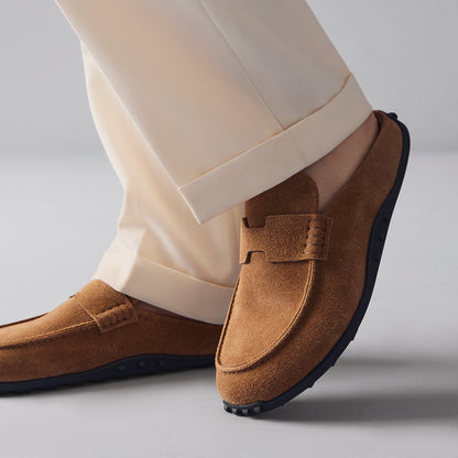  Hermes Mix Mule Brun Fum