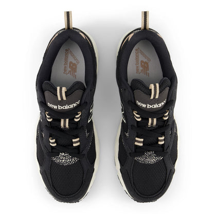 New Balance 408 Black Cement with Bisque and Flat Taupe