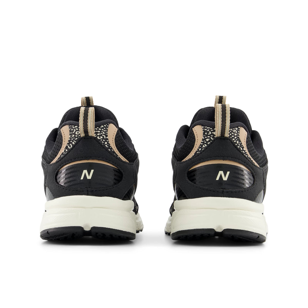 New Balance 408 Black Cement with Bisque and Flat Taupe