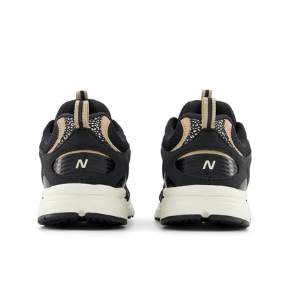 New Balance 408 Black Cement with Bisque and Flat Taupe