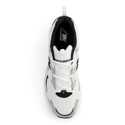 New Balance 408 White with Black and Silver