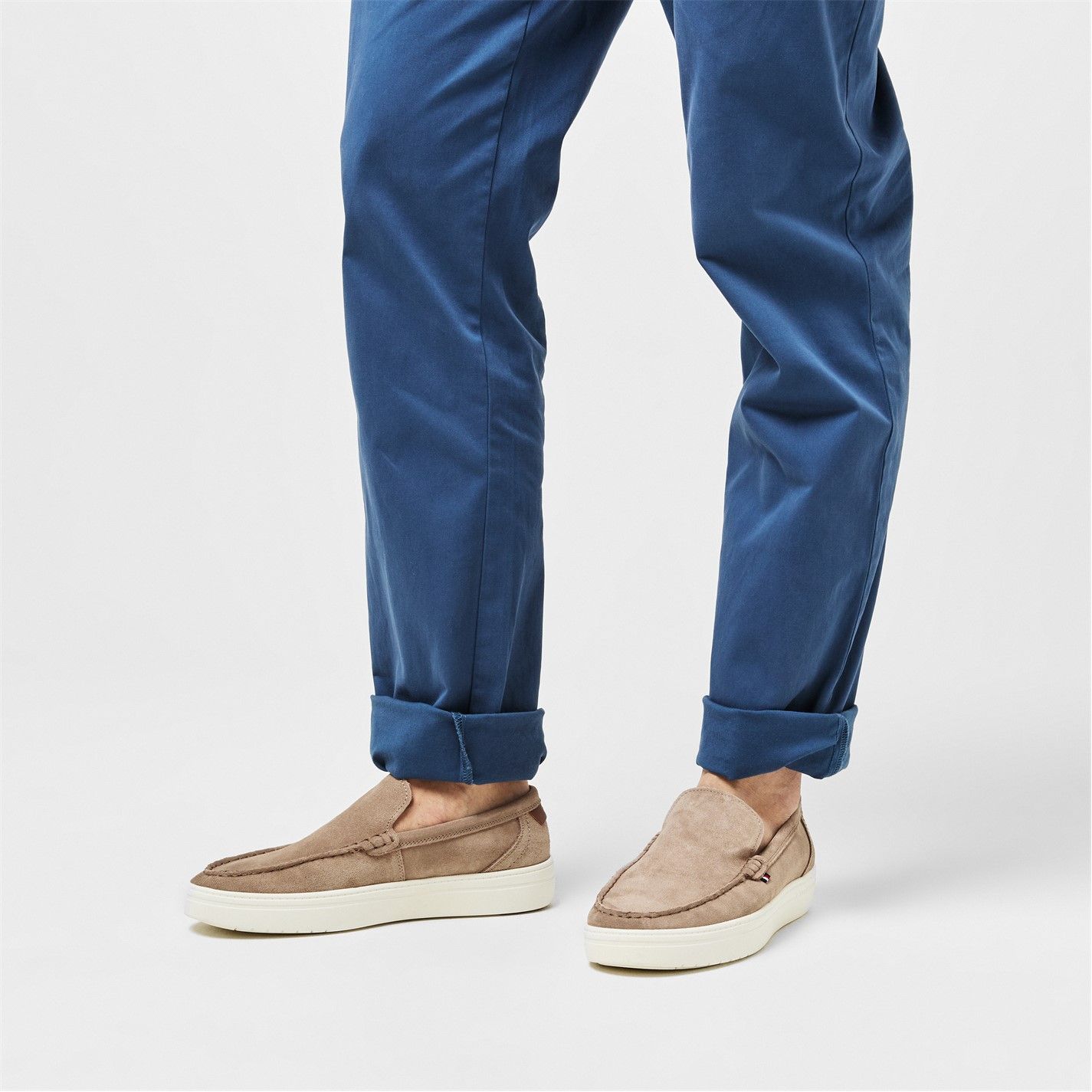  MODERN LIGHT HYBRID SUEDE LOAFER Costal Taupe