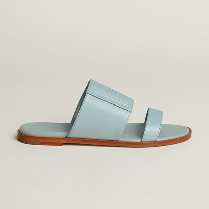  Hermes Mona Sandal Bleu Glacier