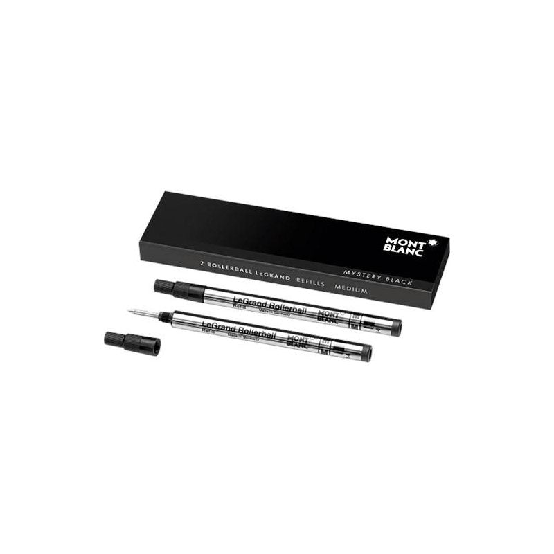 Montblanc 2 Rollerball Legrand Refills Medium Mystery Black