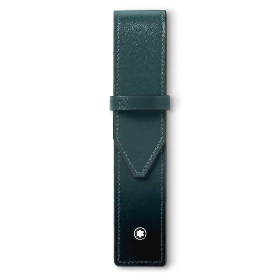 Montblanc Meisterstuck 1-Pen Pouch In British Green 198277