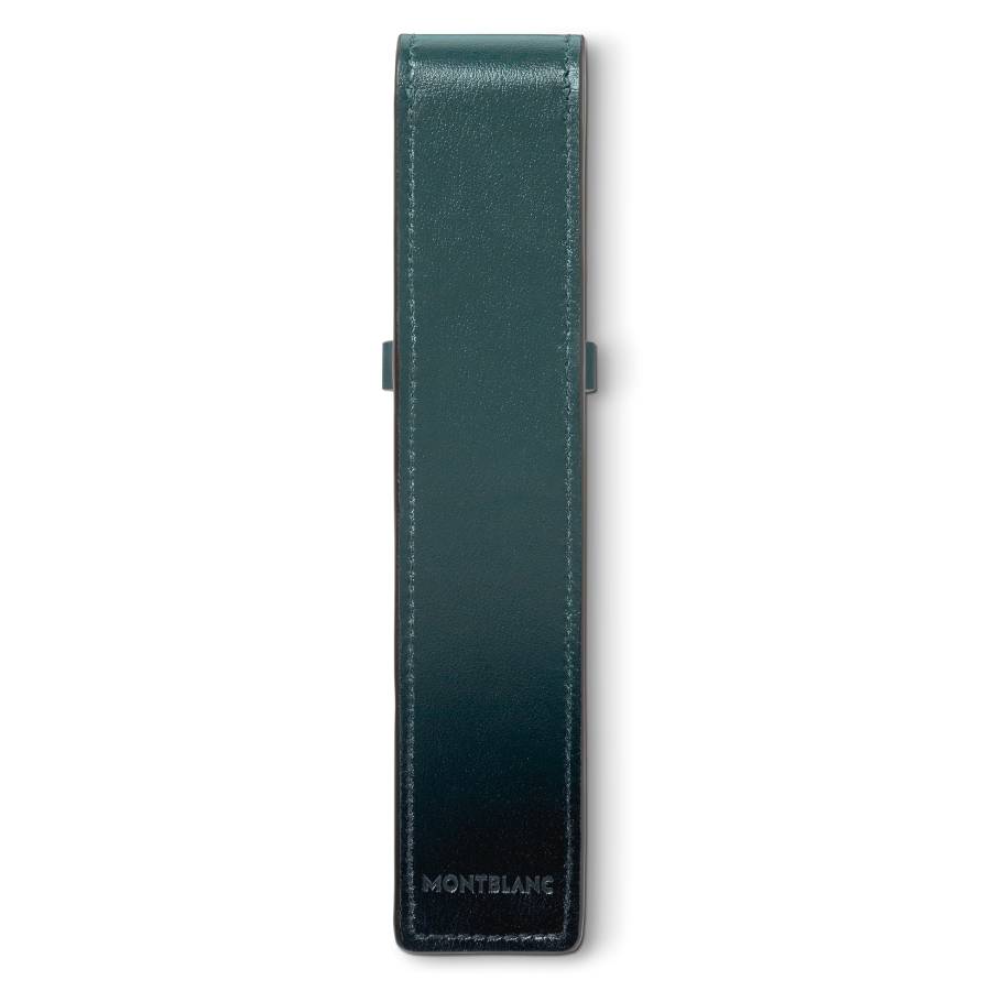 Montblanc Meisterstuck 1-Pen Pouch In British Green 198277