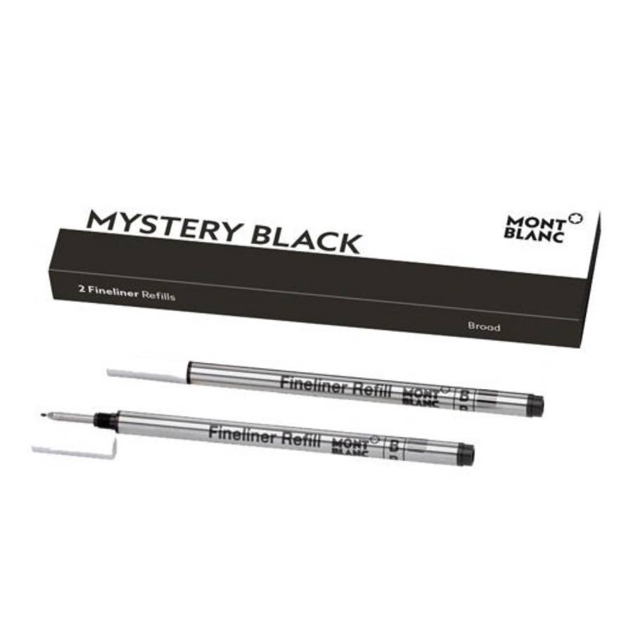 Montblanc Mystery Black 2 Fineliner Refills - Broad