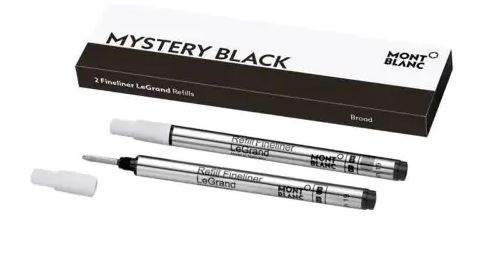 Montblanc Mystery Black (B) Legrand 2 Fineliner Refills 128250